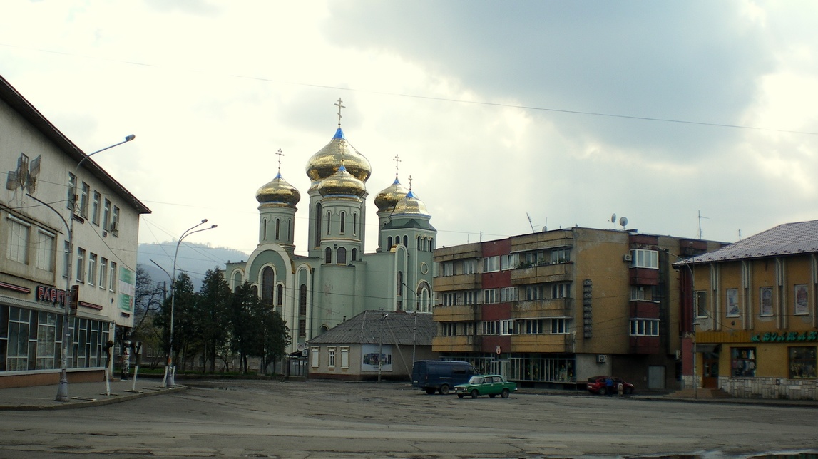 Православний храм в Хусті